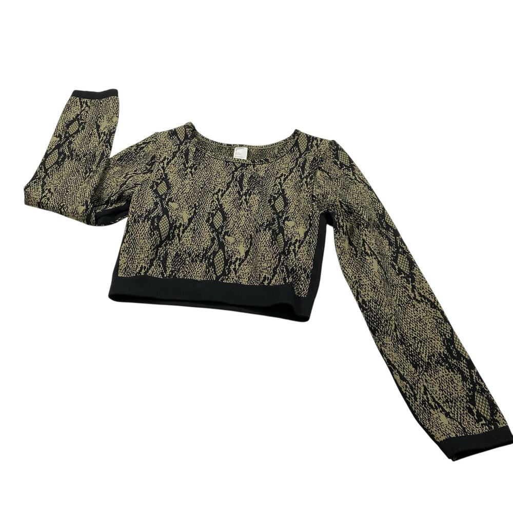 Fabletics Seamless Kamila Long Sleeve Size Large